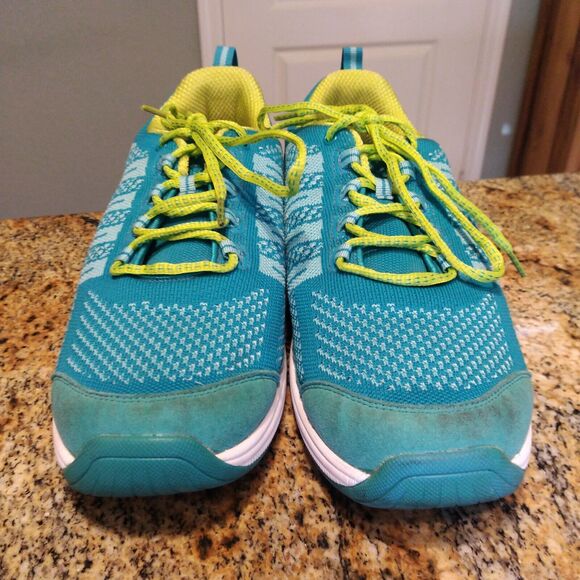 Orthofeet BioFit Coral Stretch Knit Sneakers Womens Shoe Size US 11 EE Turquoise - Picture 5 of 12